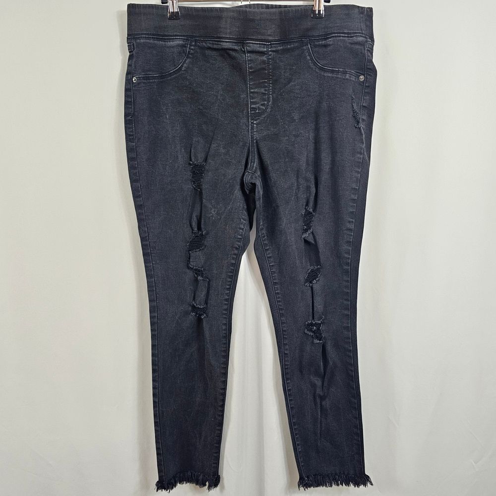 Old Navy Rockstar Mid Rise Jeggings In Black - Size 16